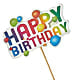 Happy Birthday Pick – The Arrangement Smiles Unlimited Llc, Anderson IN