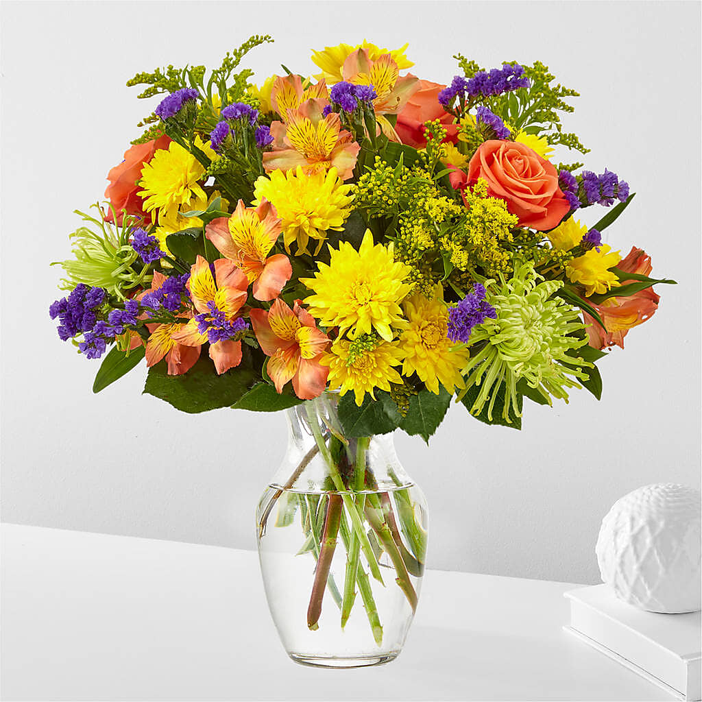 Marmalade Skies Bouquet – The Arrangement Smiles Unlimited Llc, Anderson IN