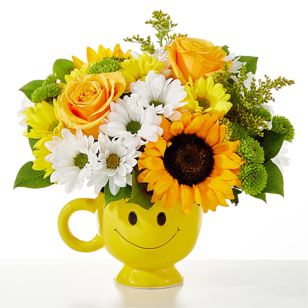 Be Happy Bouquet – The Arrangement Smiles Unlimited Llc, Anderson IN