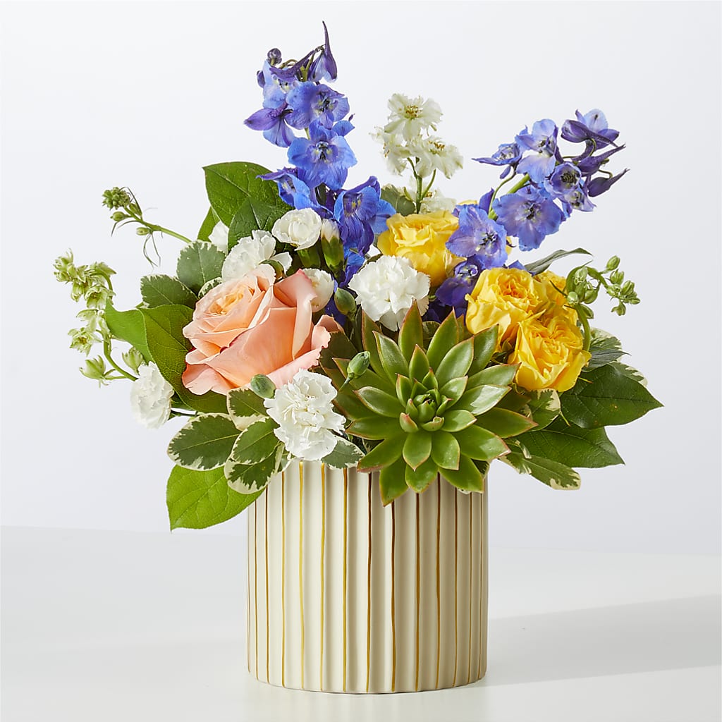 Cobalt Reverie Bouquet – The Arrangement Smiles Unlimited Llc, Anderson IN