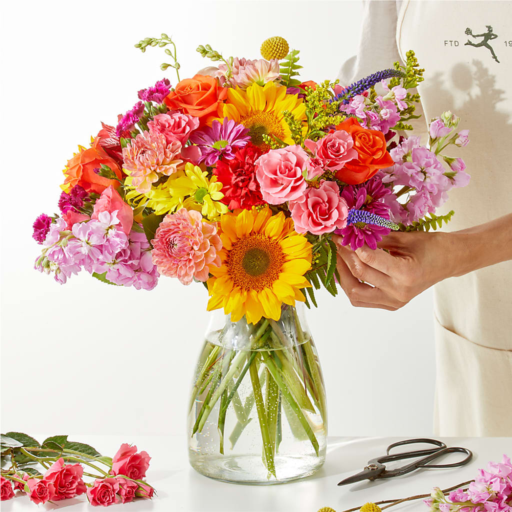 Cue the Confetti - A Florist Original – The Arrangement Smiles Unlimited Llc, Anderson IN