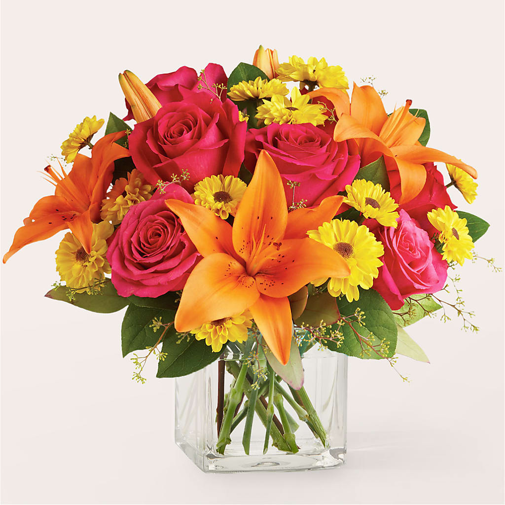 Neon Lights Bouquet – The Arrangement Smiles Unlimited Llc, Anderson IN