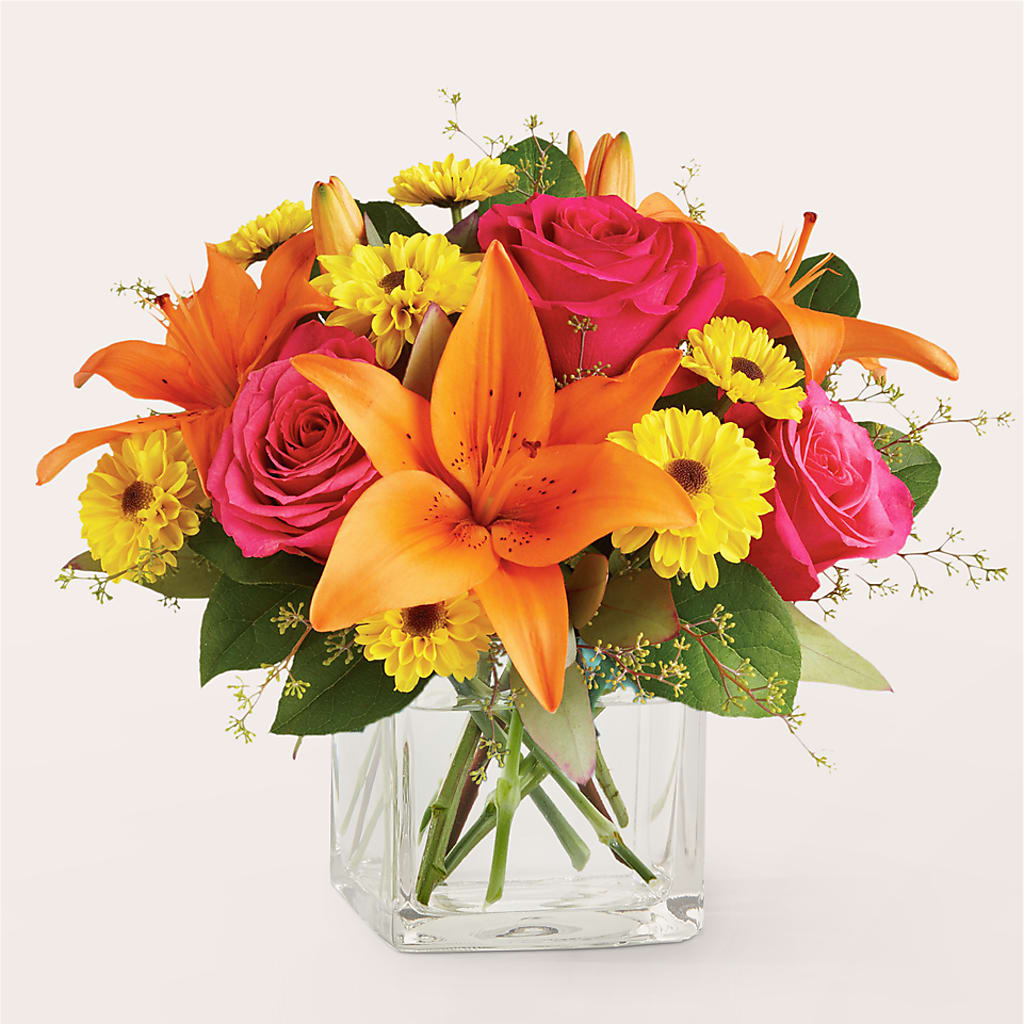 Neon Lights Bouquet – The Arrangement Smiles Unlimited Llc, Anderson IN