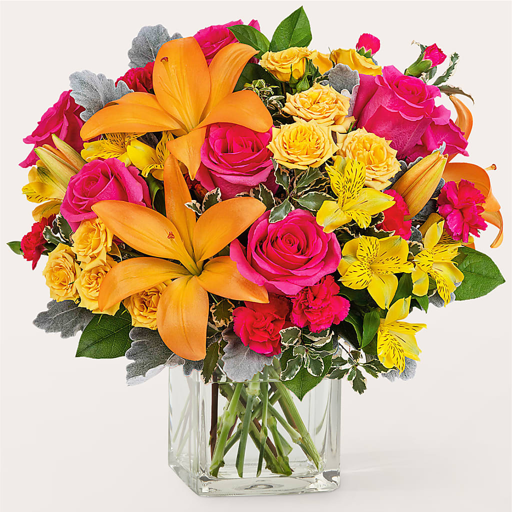 To the Tropics Bouquet – The Arrangement Smiles Unlimited Llc, Anderson IN