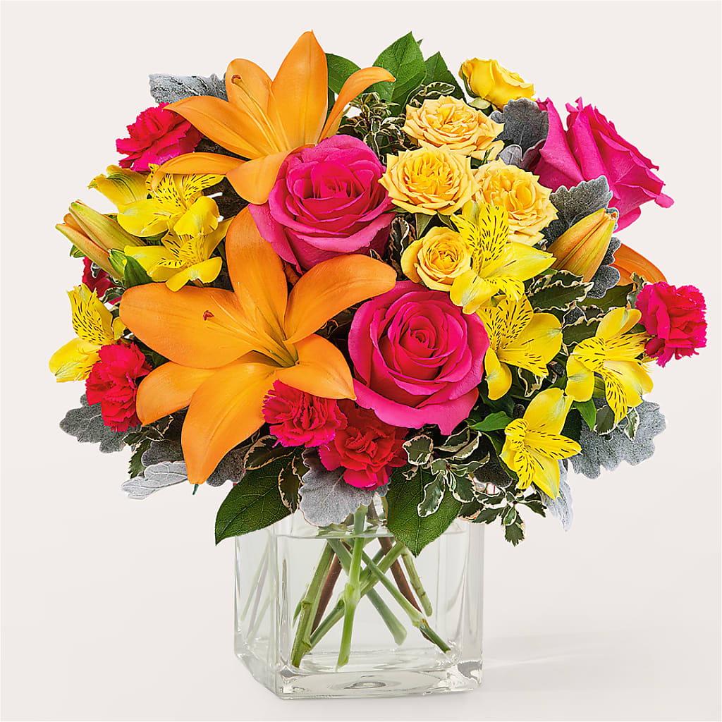 To the Tropics Bouquet – The Arrangement Smiles Unlimited Llc, Anderson IN