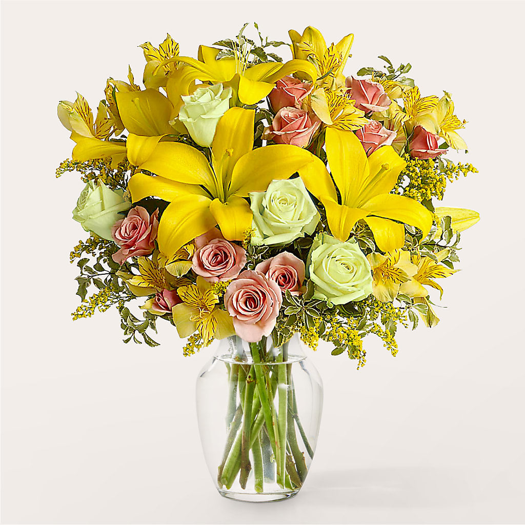 Sunburst Bouquet – The Arrangement Smiles Unlimited Llc, Anderson IN