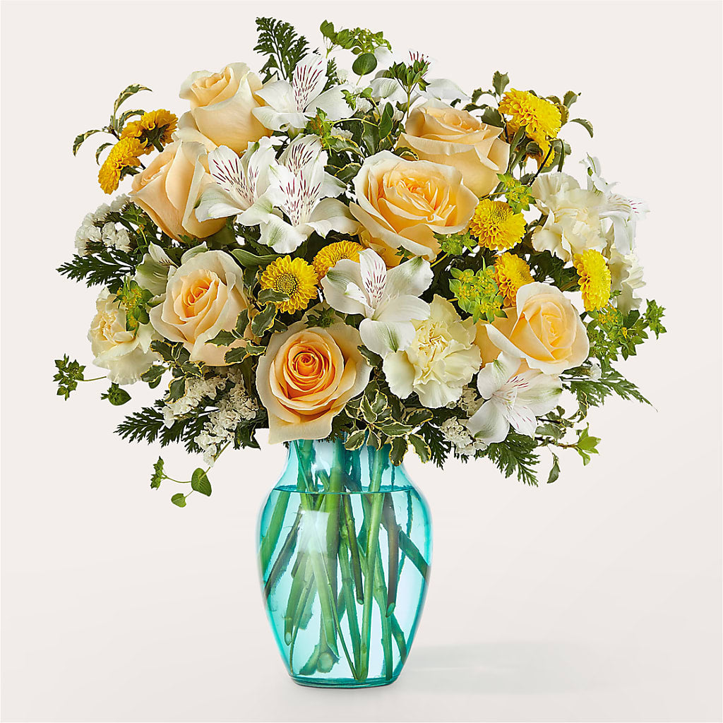 Crisp and Clean Bouquet – The Arrangement Smiles Unlimited Llc, Anderson IN
