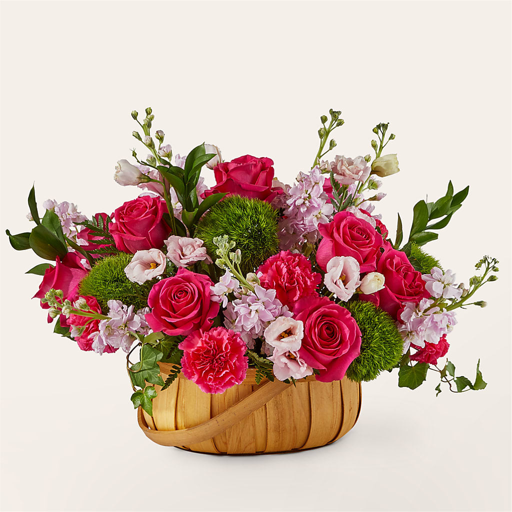 Radiance in Bloom Basket – The Arrangement Smiles Unlimited Llc, Anderson IN