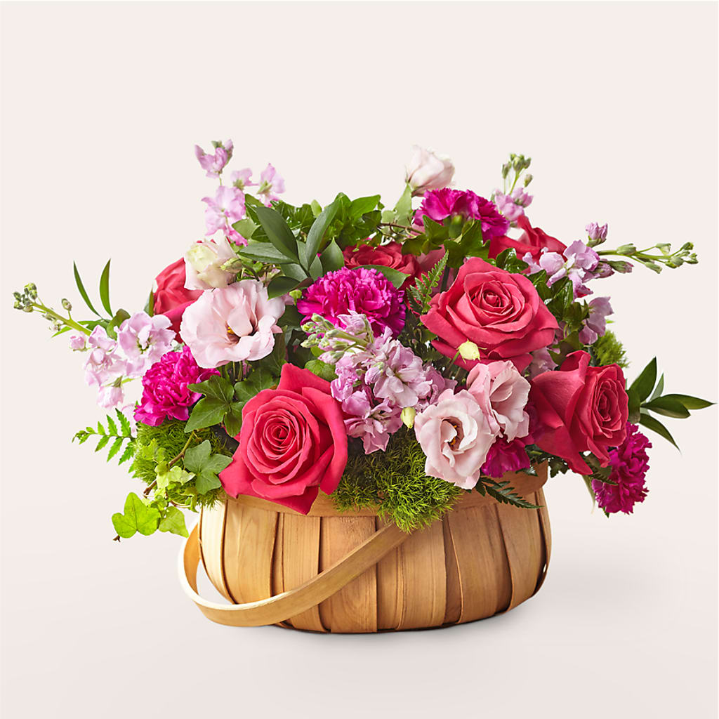 Radiance in Bloom Basket – The Arrangement Smiles Unlimited Llc, Anderson IN