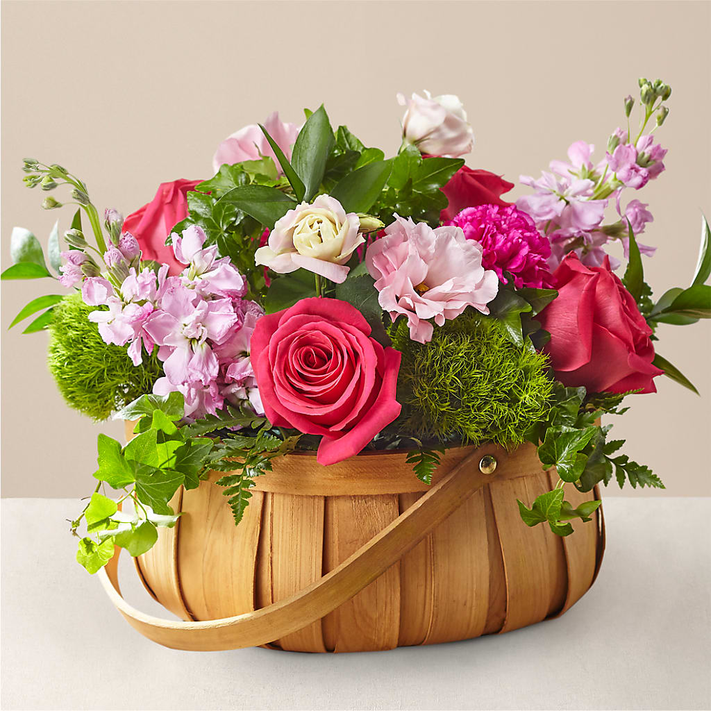 Radiance in Bloom Basket – The Arrangement Smiles Unlimited Llc, Anderson IN