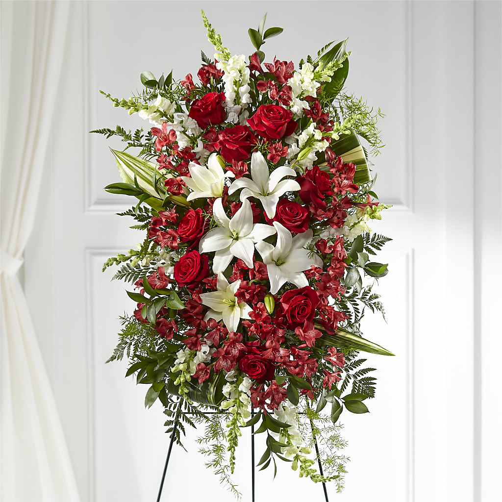 Everlasting Memory Standing Spray – The Arrangement Smiles Unlimited Llc, Anderson IN