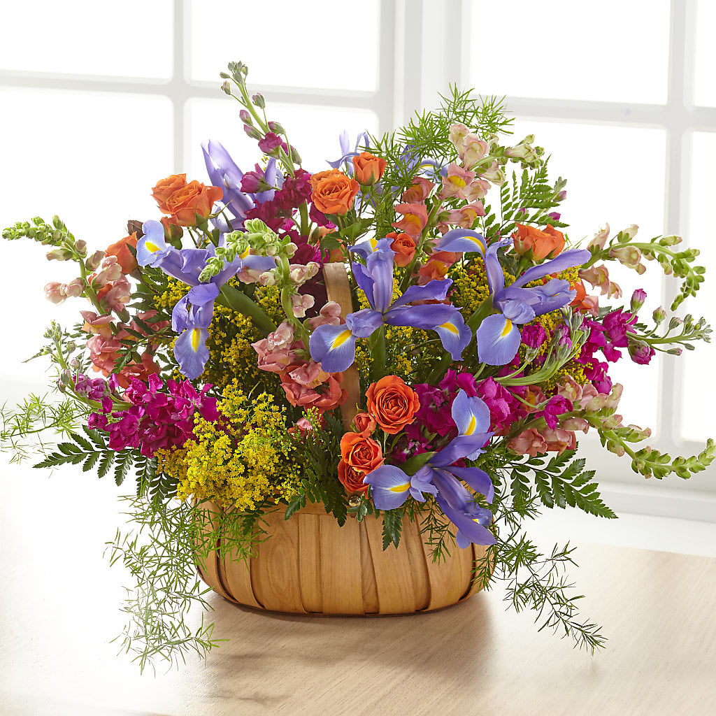 Garden of Life Basket – The Arrangement Smiles Unlimited Llc, Anderson IN