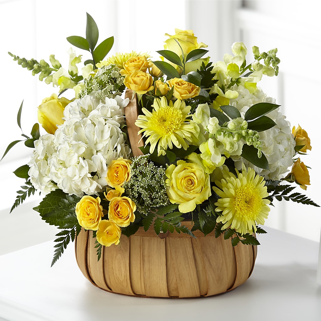 Rustic Remembrance Basket – The Arrangement Smiles Unlimited Llc, Anderson IN