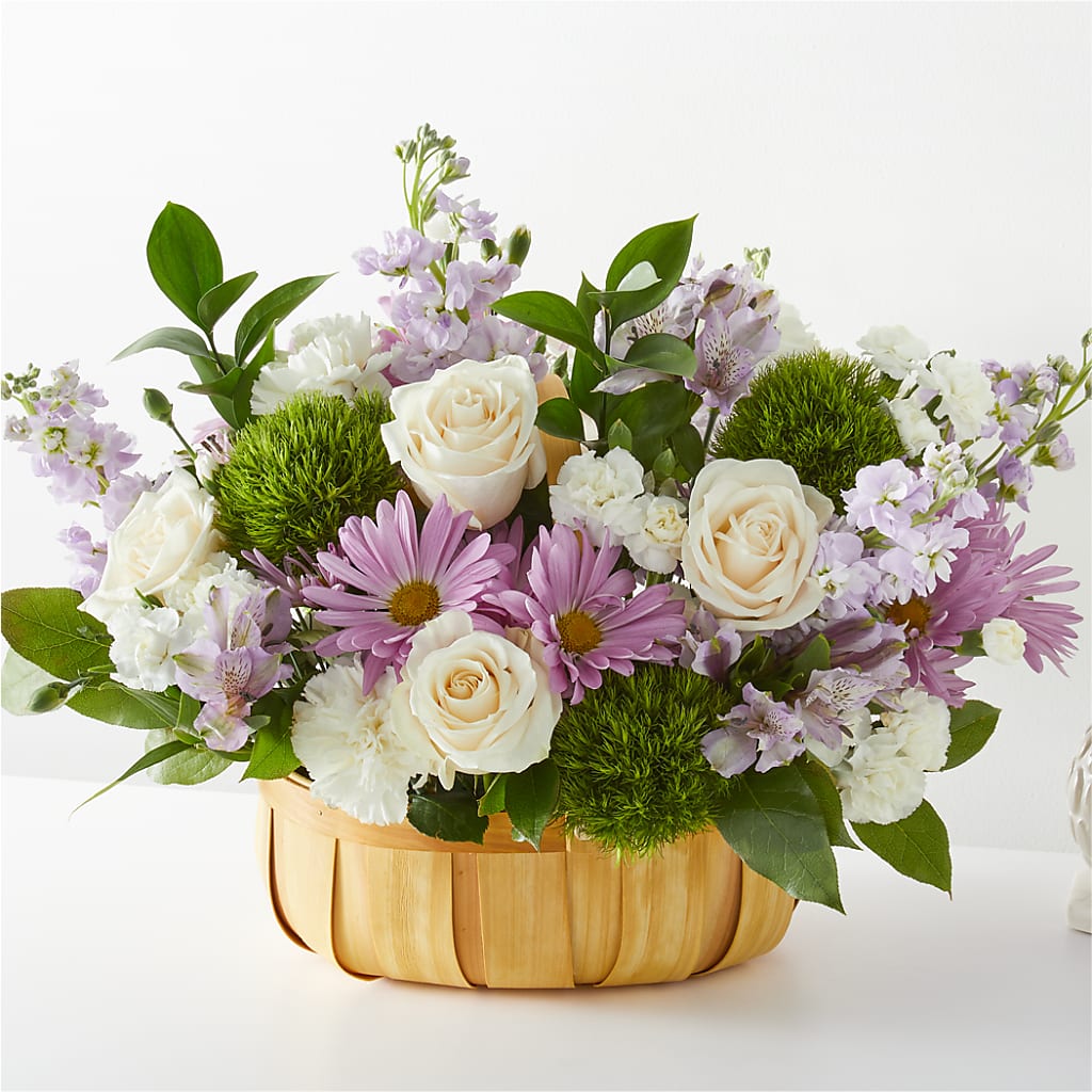 Peace & Love Basket – The Arrangement Smiles Unlimited Llc, Anderson IN