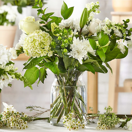 Classic Ivory – A Florist Original – The Arrangement Smiles Unlimited Llc, Anderson IN