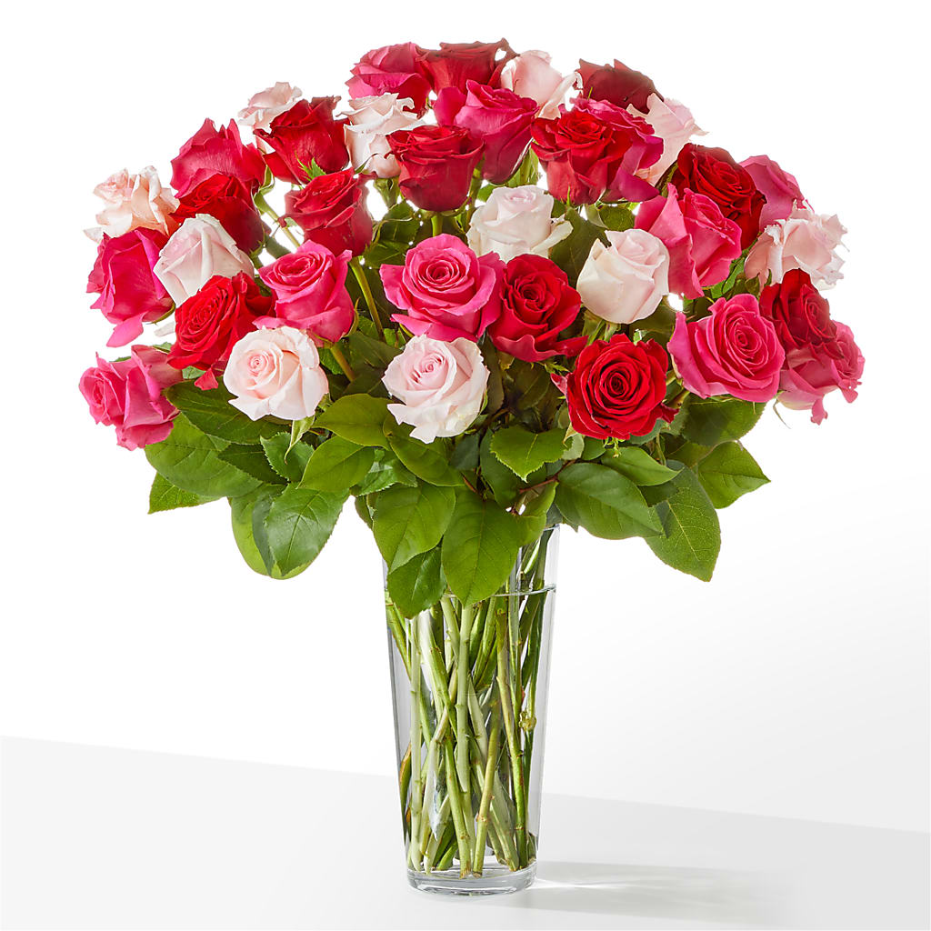 Charming Rose Bouquet – The Arrangement Smiles Unlimited Llc, Anderson IN