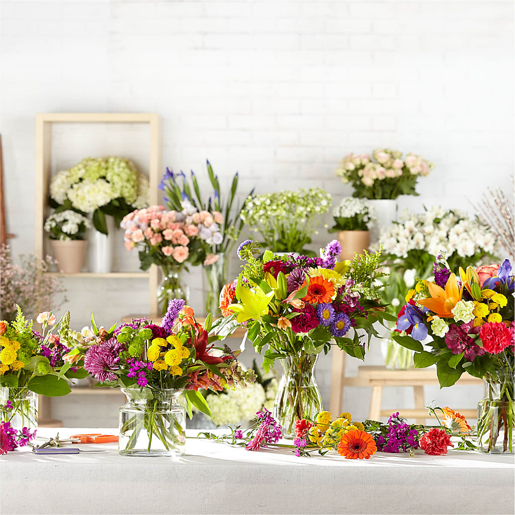 Bold & Bright – A Florist Original –  The Arrangement Smiles Unlimited Llc, Anderson IN