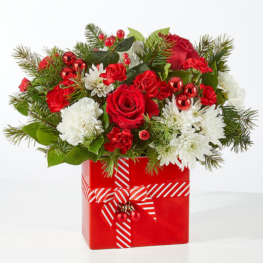 Presents Under the Tree Bouquet –  The Arrangement Smiles Unlimited Llc, Anderson IN