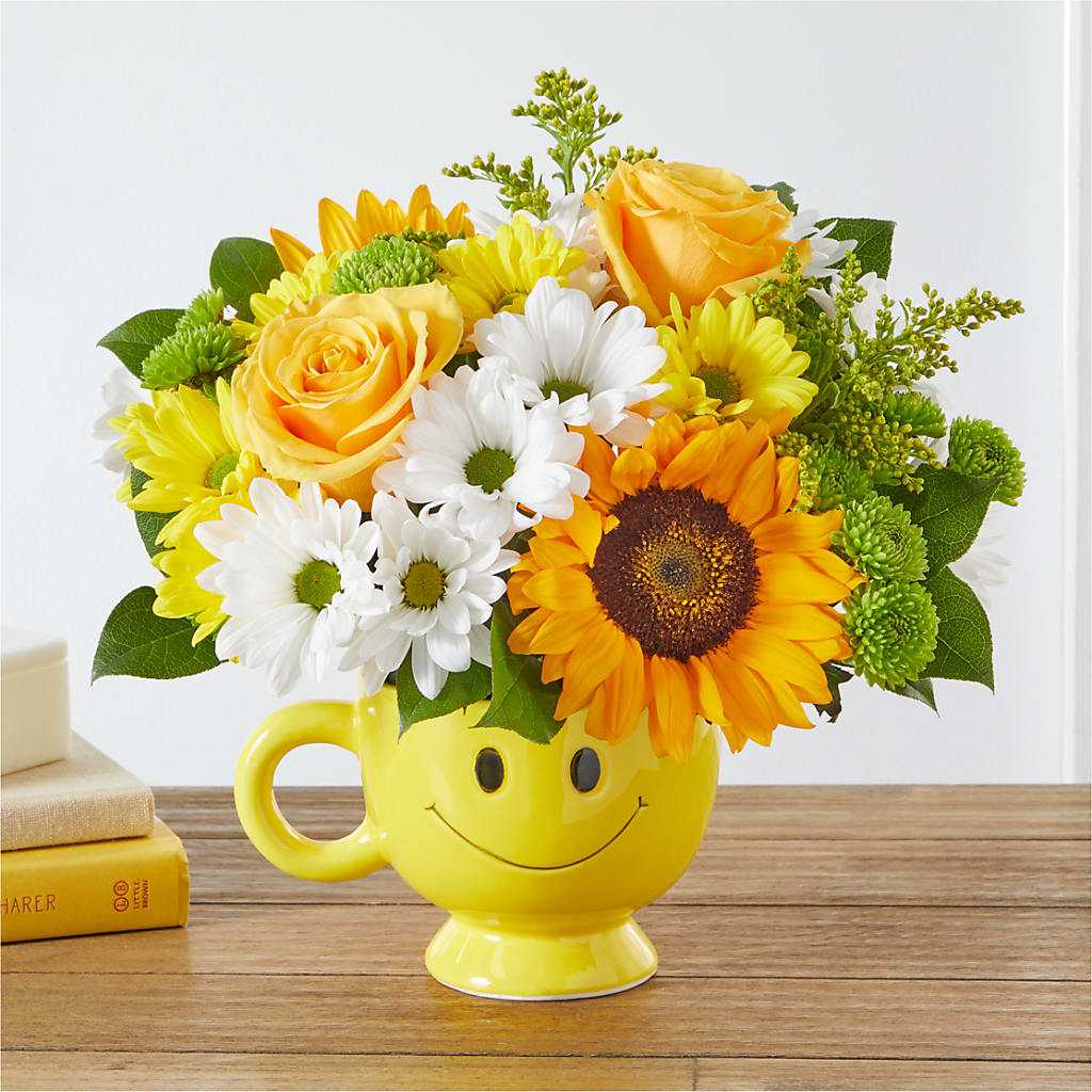 Be Happy Bouquet –  The Arrangement Smiles Unlimited Llc, Anderson IN