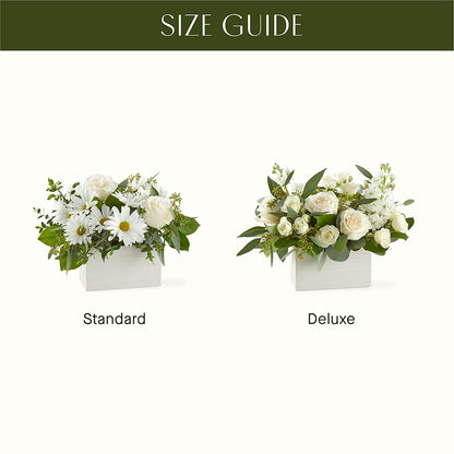 Fresh Linen Box Bouquet –  The Arrangement Smiles Unlimited Llc, Anderson IN
