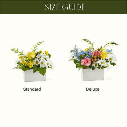 Sun Salutation Box Bouquet –  The Arrangement Smiles Unlimited Llc, Anderson IN