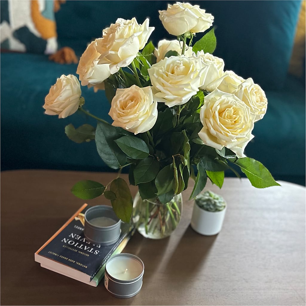Long Stem Yellow Rose Bouquet –  The Arrangement Smiles Unlimited Llc, Anderson IN