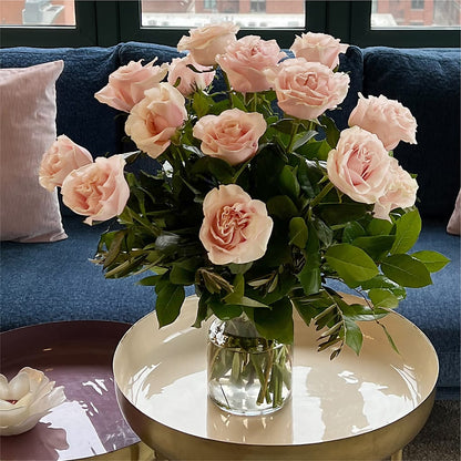 Long Stem Pink Rose Bouquet –  The Arrangement Smiles Unlimited Llc, Anderson IN