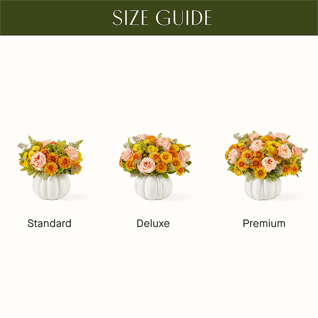 Peachy Pumpkin –  The Arrangement Smiles Unlimited Llc, Anderson IN