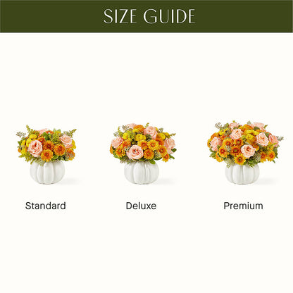 Peachy Pumpkin –  The Arrangement Smiles Unlimited Llc, Anderson IN