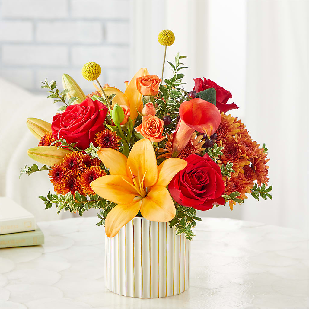 Scarlet Skies Bouquet –  The Arrangement Smiles Unlimited Llc, Anderson IN