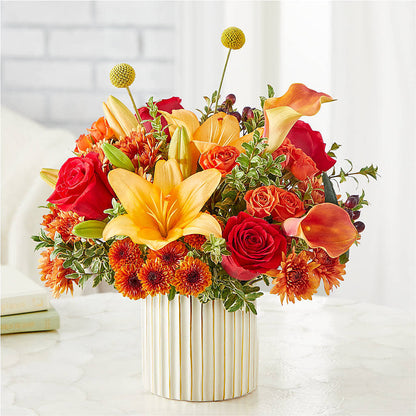 Scarlet Skies Bouquet –  The Arrangement Smiles Unlimited Llc, Anderson IN