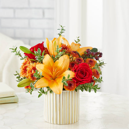 Scarlet Skies Bouquet –  The Arrangement Smiles Unlimited Llc, Anderson IN
