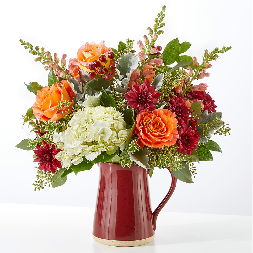 Fall's Finest Bouquet –  The Arrangement Smiles Unlimited Llc, Anderson IN