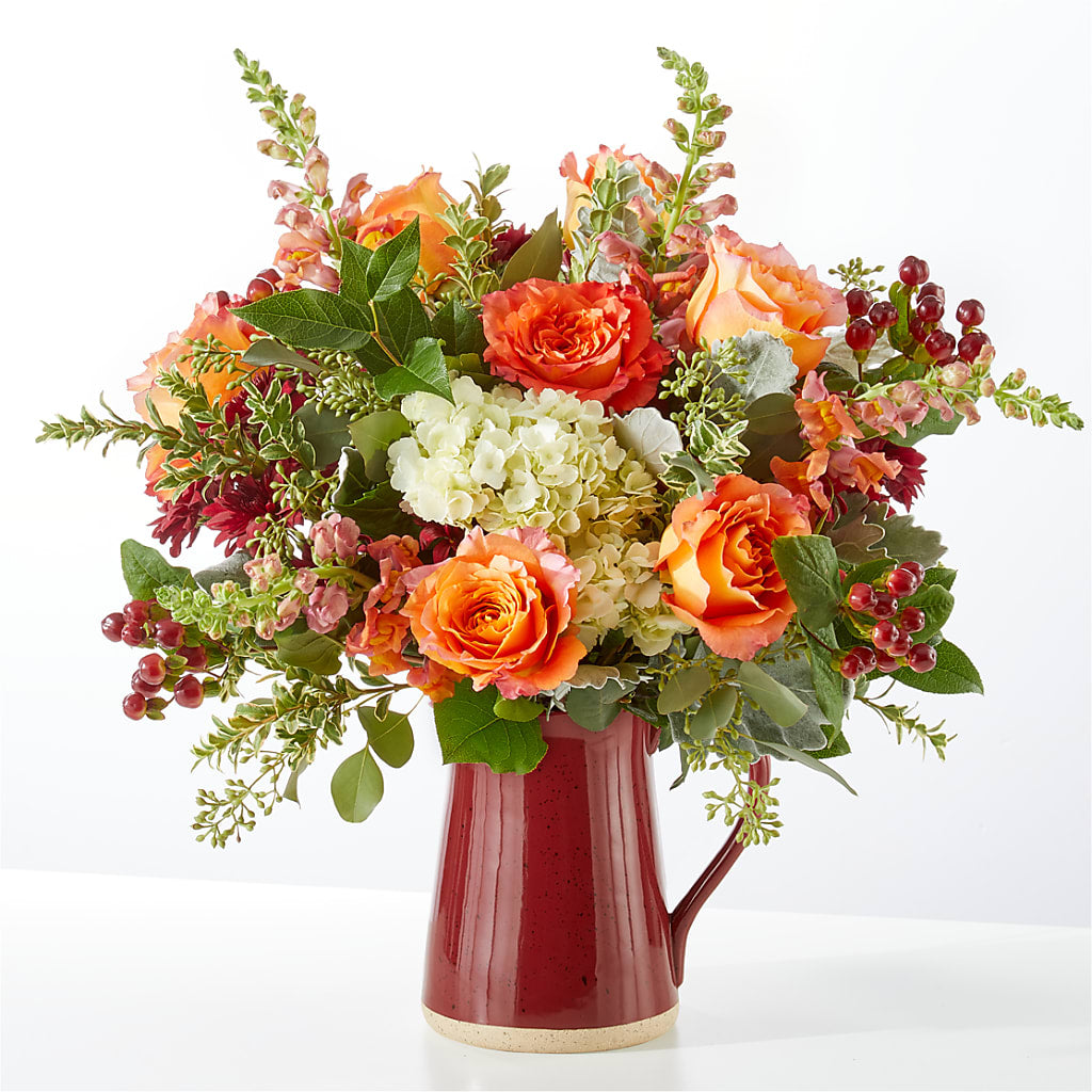Fall's Finest Bouquet –  The Arrangement Smiles Unlimited Llc, Anderson IN