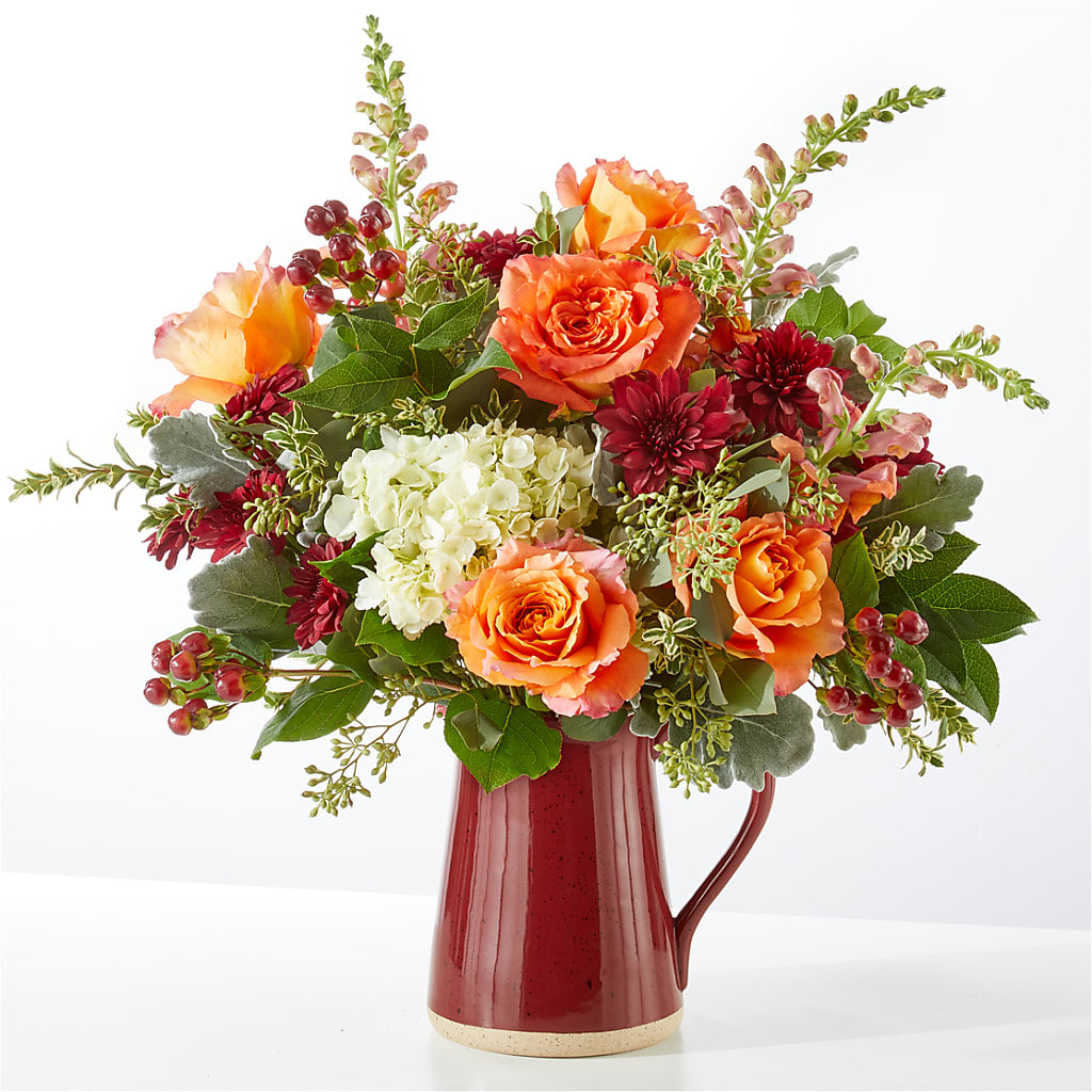 Fall's Finest Bouquet –  The Arrangement Smiles Unlimited Llc, Anderson IN