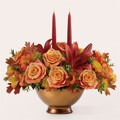 Harvest Table Centerpiece –  The Arrangement Smiles Unlimited Llc, Anderson IN