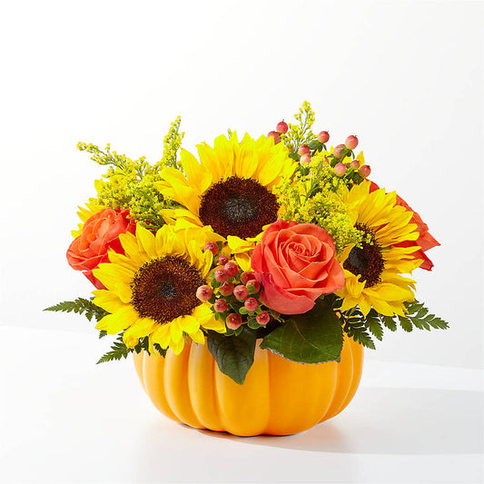 Pick of the Patch Pumpkin Bouquet –  The Arrangement Smiles Unlimited Llc, Anderson IN
