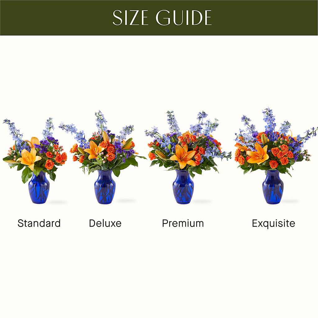 Radiant Citrus Bouquet –  The Arrangement Smiles Unlimited Llc, Anderson IN