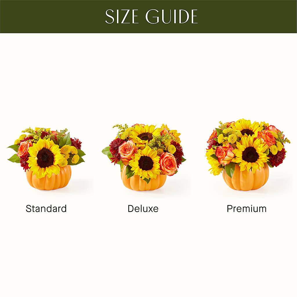 Golden Gourd Pumpkin Bouquet –  The Arrangement Smiles Unlimited Llc, Anderson IN