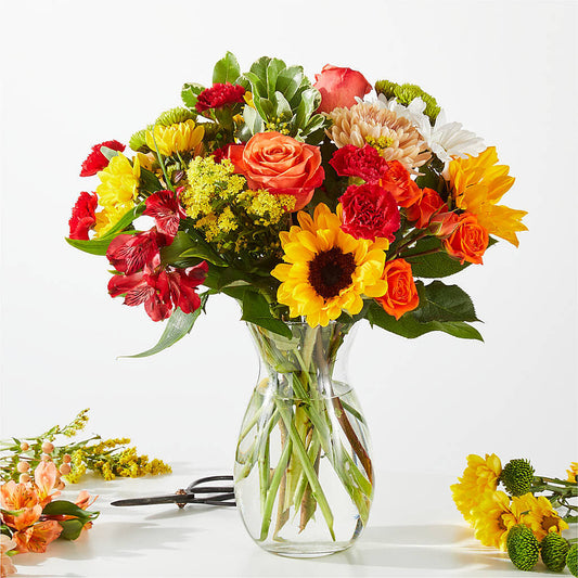Fall Delight – A Florist Original –  The Arrangement Smiles Unlimited Llc, Anderson IN