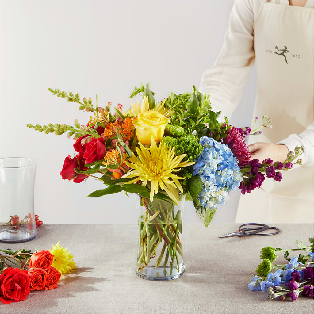 Summer Spectra - A Florist Original –  The Arrangement Smiles Unlimited Llc, Anderson IN