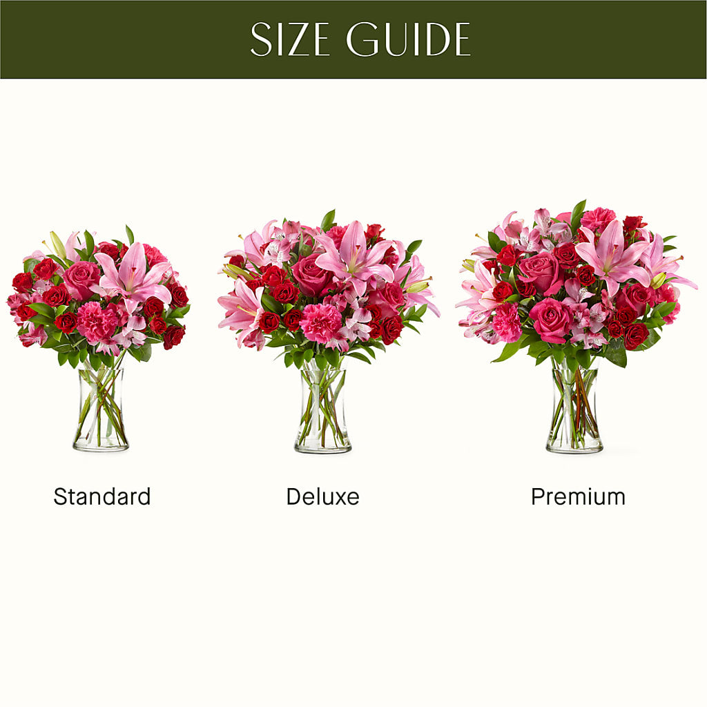 In Love Bouquet –  The Arrangement Smiles Unlimited Llc, Anderson IN