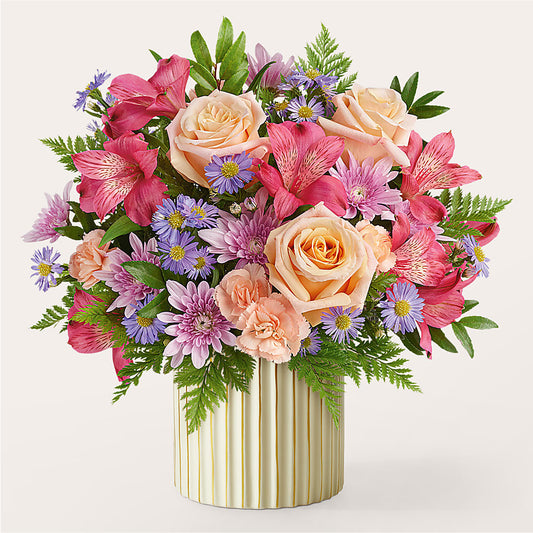 Sunset Serenade Bouquet –  The Arrangement Smiles Unlimited Llc, Anderson IN