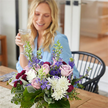 Violet Frost Bouquet –  The Arrangement Smiles Unlimited Llc, Anderson IN