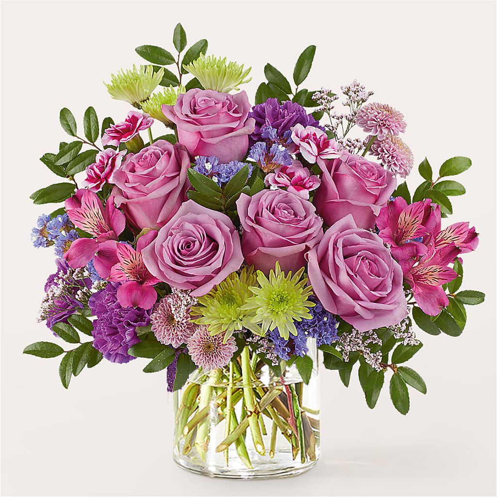 Glass Half Full Bouquet –  The Arrangement Smiles Unlimited Llc, Anderson IN