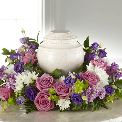 Blooming Sympathy Cremation Adornment –  The Arrangement Smiles Unlimited Llc, Anderson IN