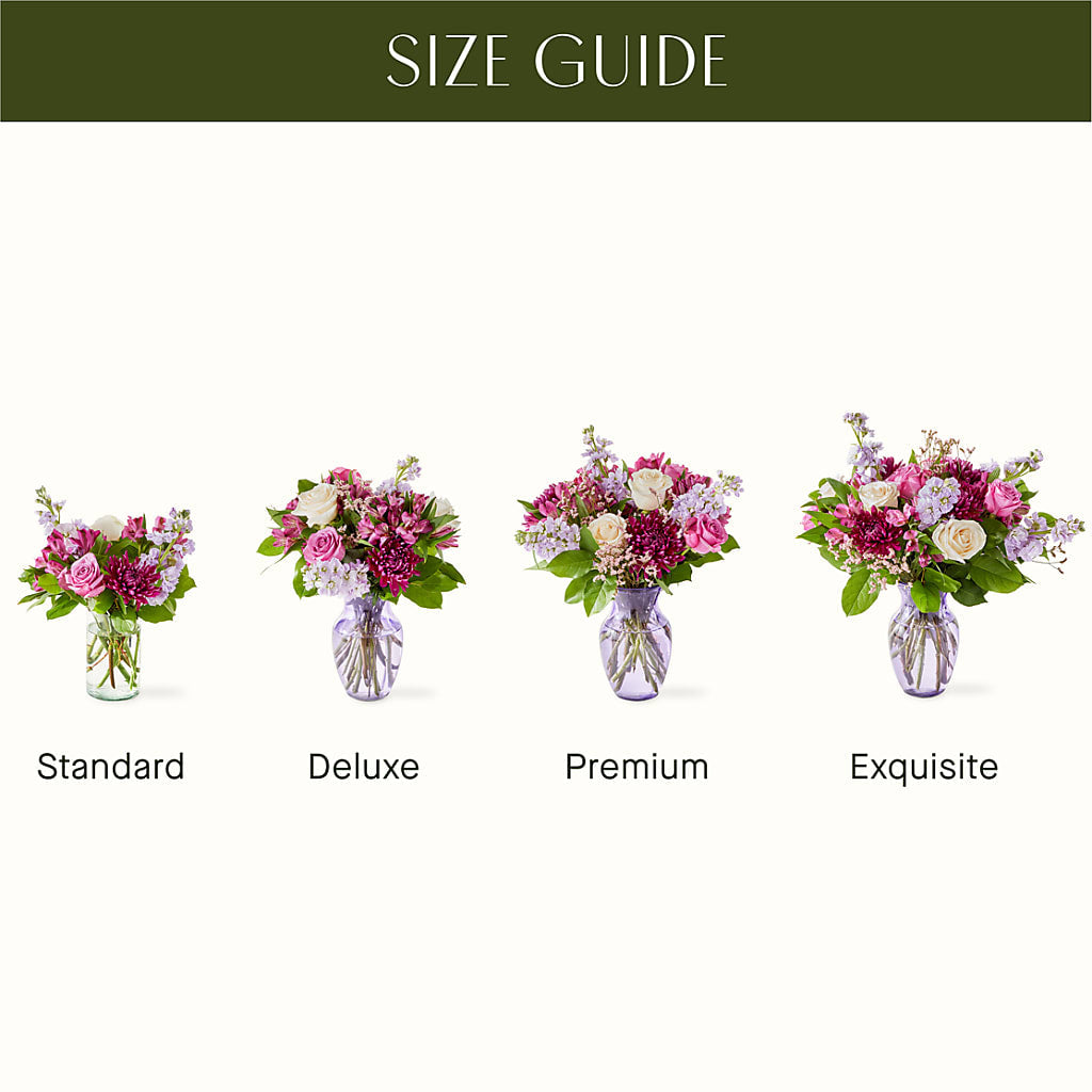 Amethyst Dreams Bouquet –  The Arrangement Smiles Unlimited Llc, Anderson IN