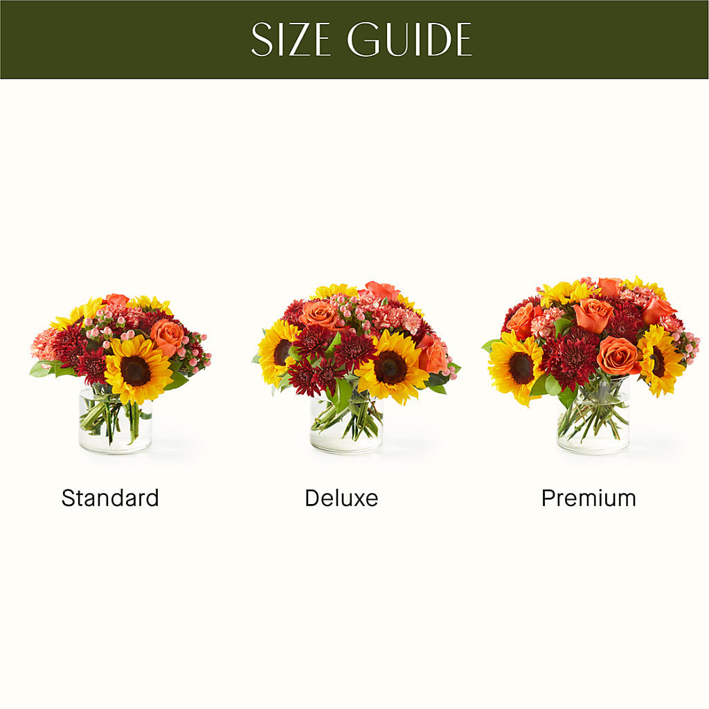 September Sunset Bouquet –  The Arrangement Smiles Unlimited Llc, Anderson IN