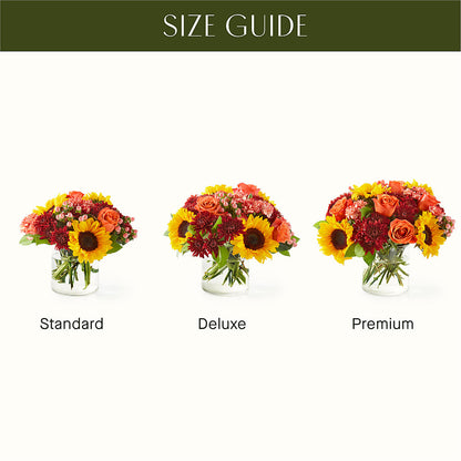 September Sunset Bouquet –  The Arrangement Smiles Unlimited Llc, Anderson IN