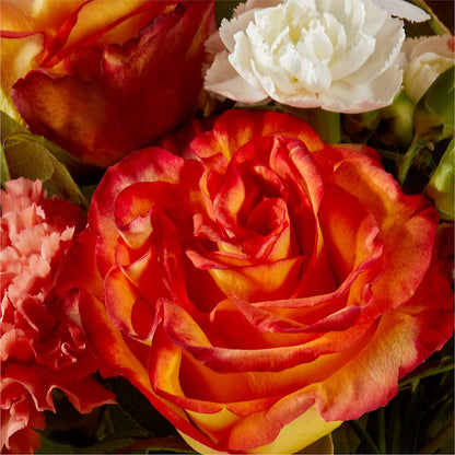 Apricot Glow Bouquet –  The Arrangement Smiles Unlimited Llc, Anderson IN